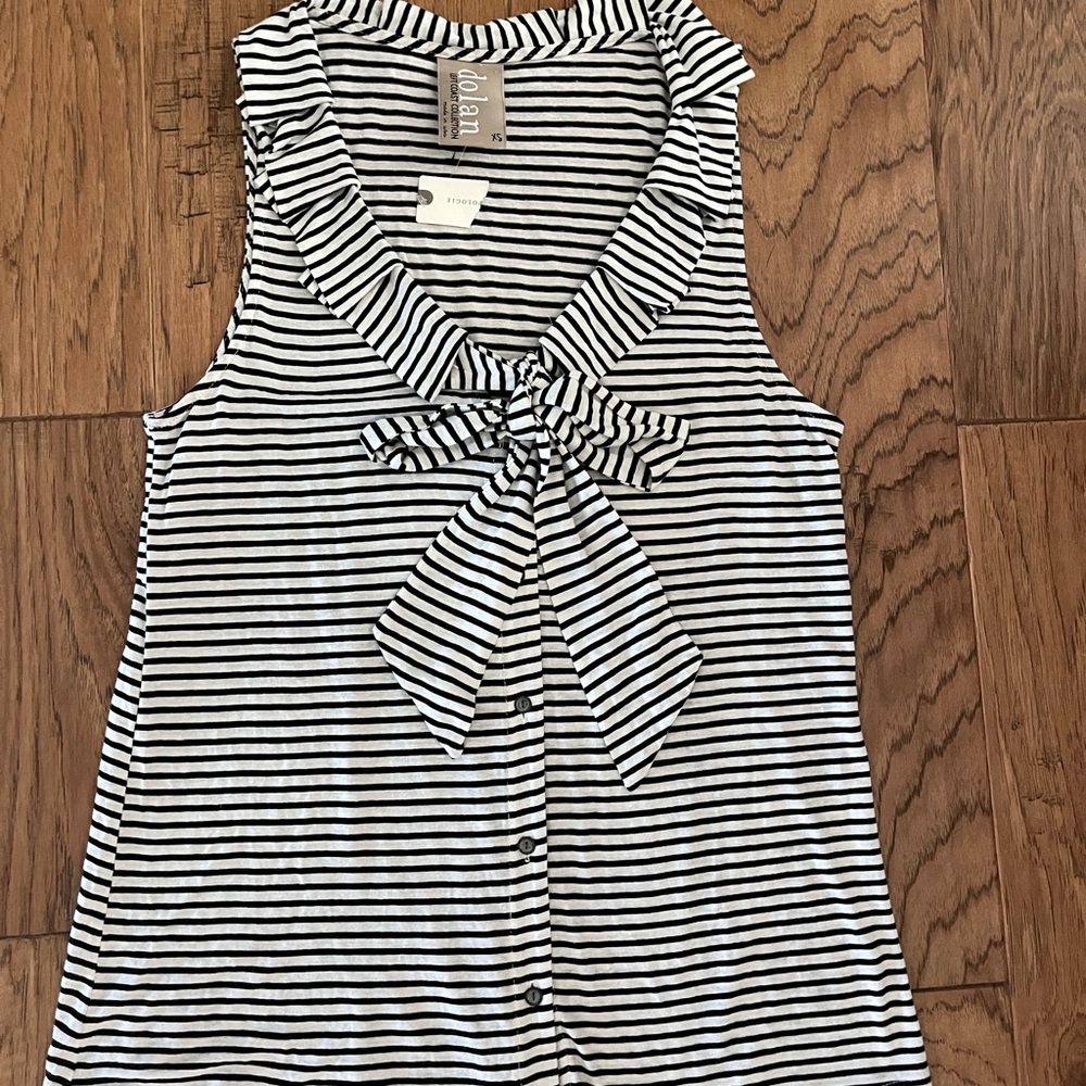 Anthropologie Striped Sleeveless Top - Picture 4 of 4